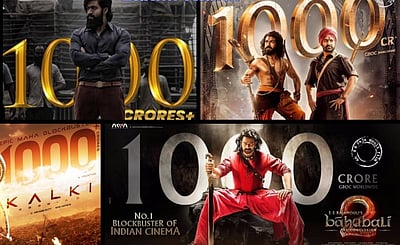 ரூ.1000 கோடி வசூலித்த திரைப்படங்கள்!